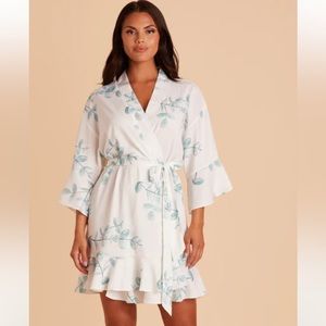 Birdy Grey KENNY FLORAL RUFFLE ROBE medium/large NWT NEW